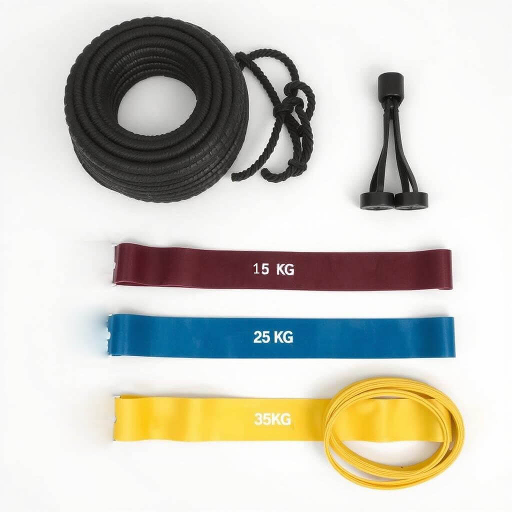 TPE Direnç Lastiği 3 lü set 15-25-35 kg