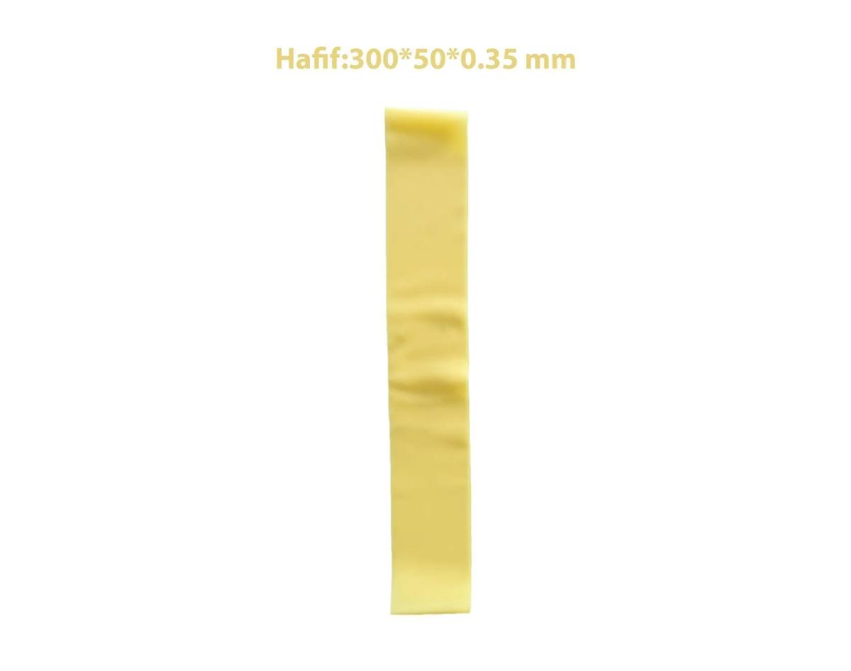 TPE Direnç Lastiği 300*50*0.35mm Uç Kısmı Kapalı Hafif